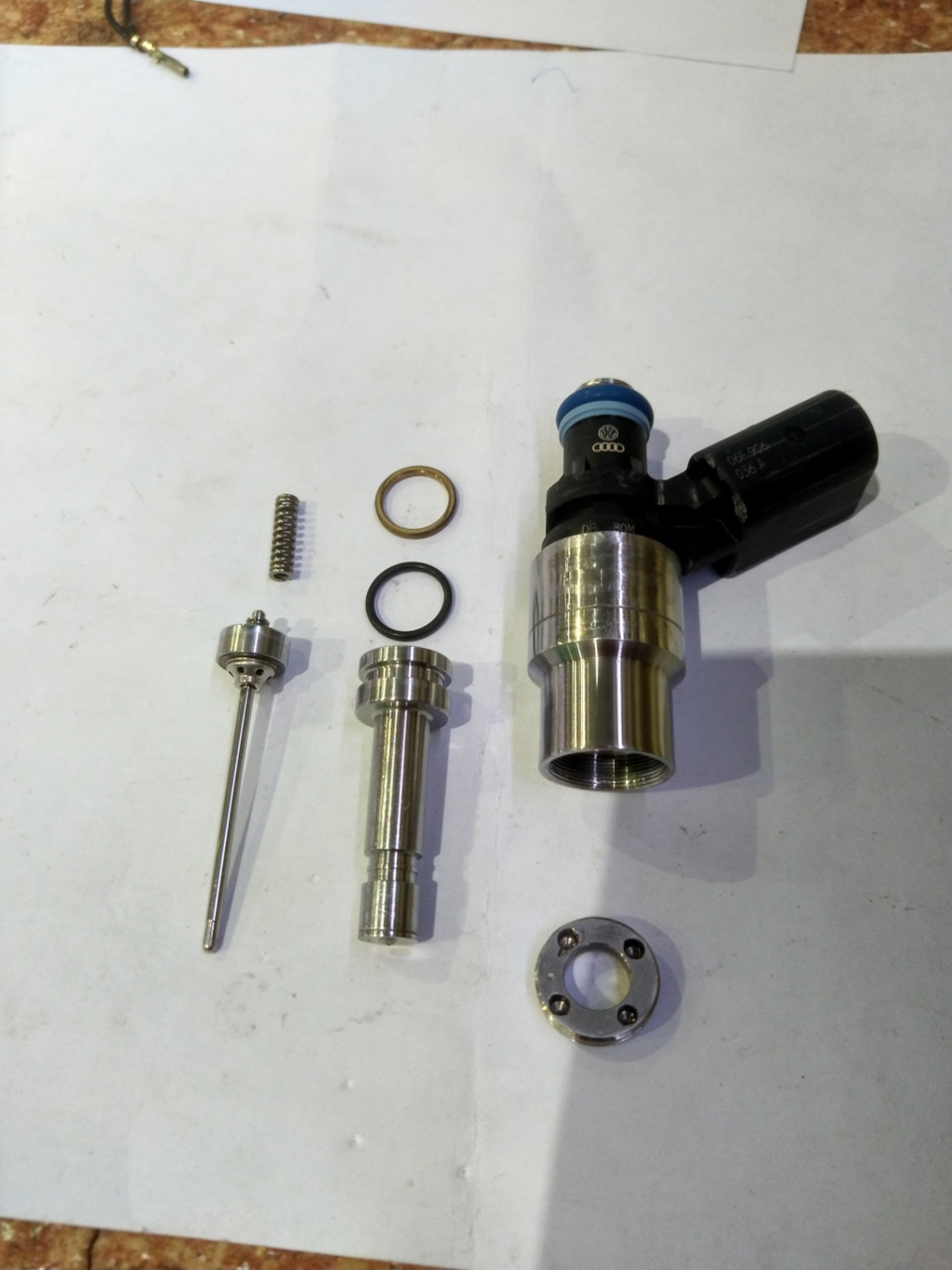 Устройство форсунок TFSI — Audi A4 (B7), 2 л, 2005 года | своими руками ...