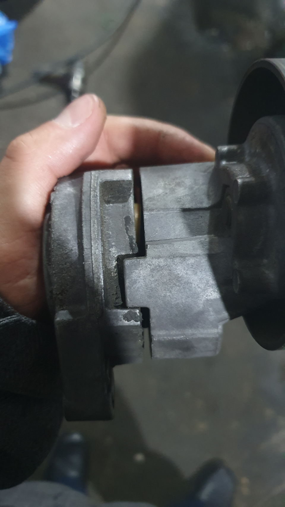 Зазор старого натяжителя — Subaru Legacy (BL/BP)