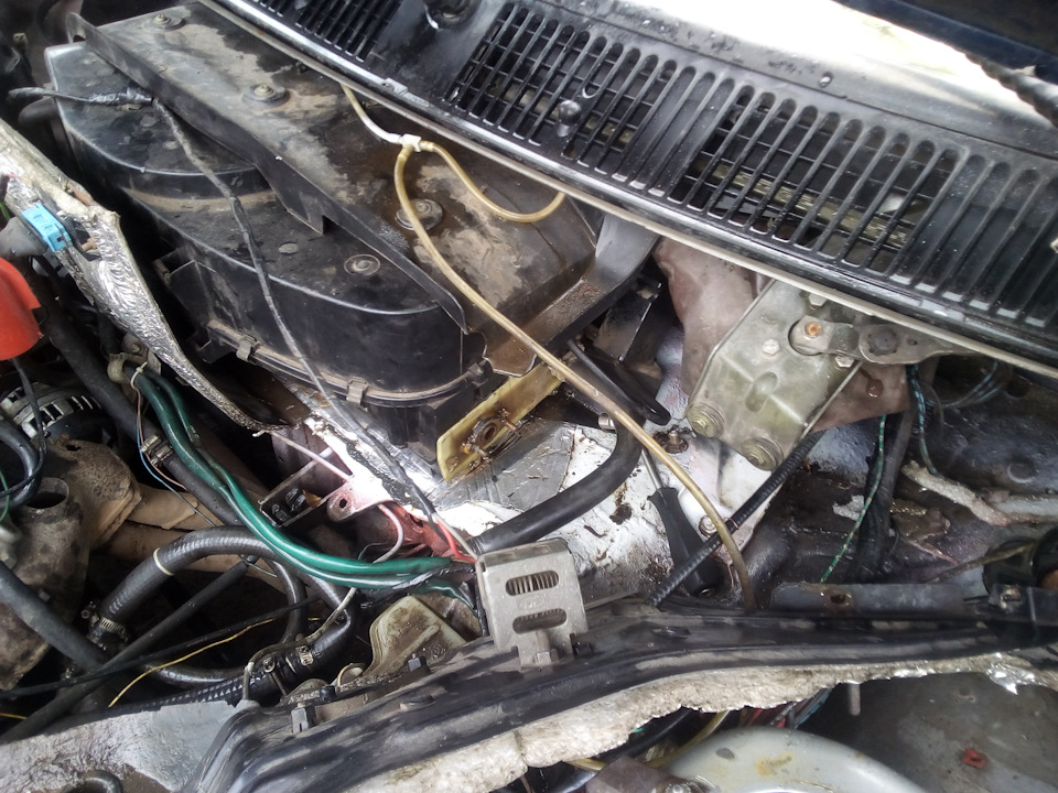 Течет кран печки — FIAT Regata, 1,5 л., 1985 года | поломка | DRIVE2