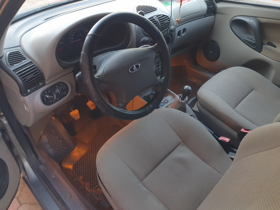 Новые коврики на калину — Lada Калина Хэтчбек (1G), 1,6 л, 2011 года ...