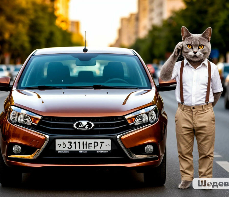 Жара. Масленка. Стресс. — Lada Vesta (1G)