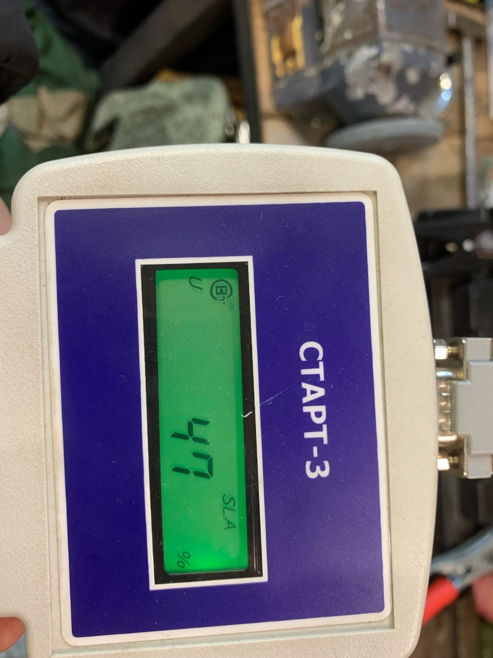 Состояние заряда в процентах — Opel Insignia (2G)