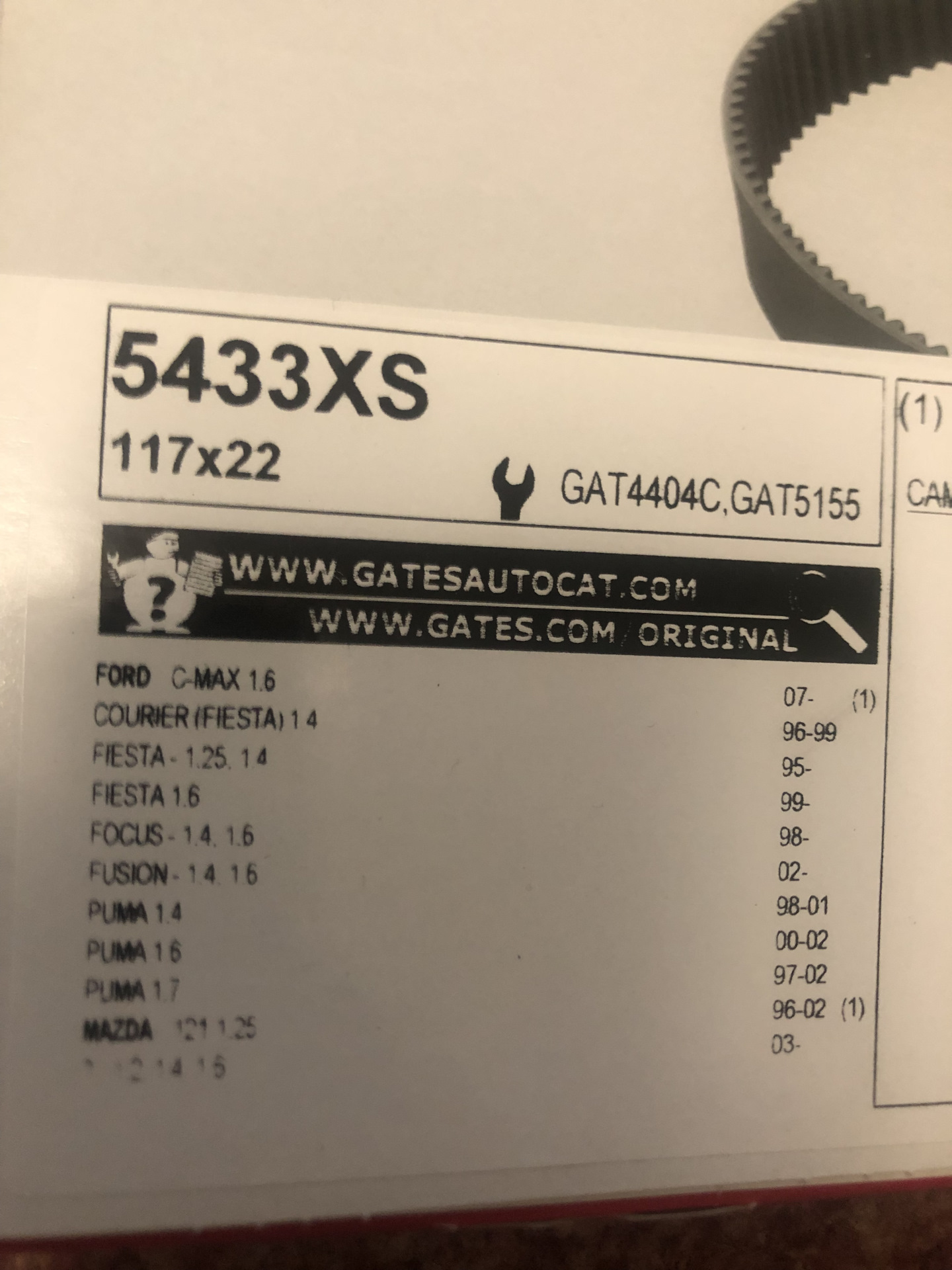 Ремни для форд фьюжн — Ford Fusion, 1,4 л, 2007 года | плановое ТО | DRIVE2