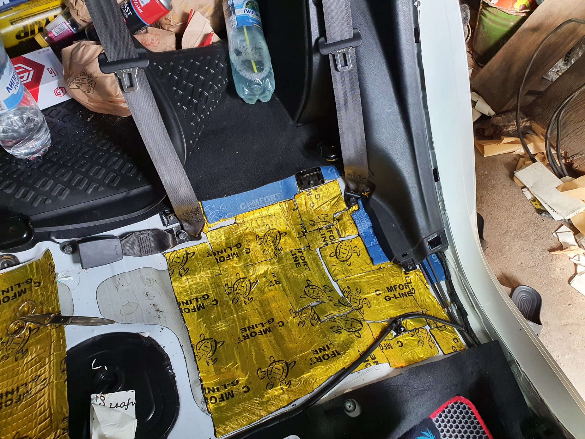 Доделал шумку и светодиоды в птф — KIA Rio (3G), 1,6 л., 2016 года ...