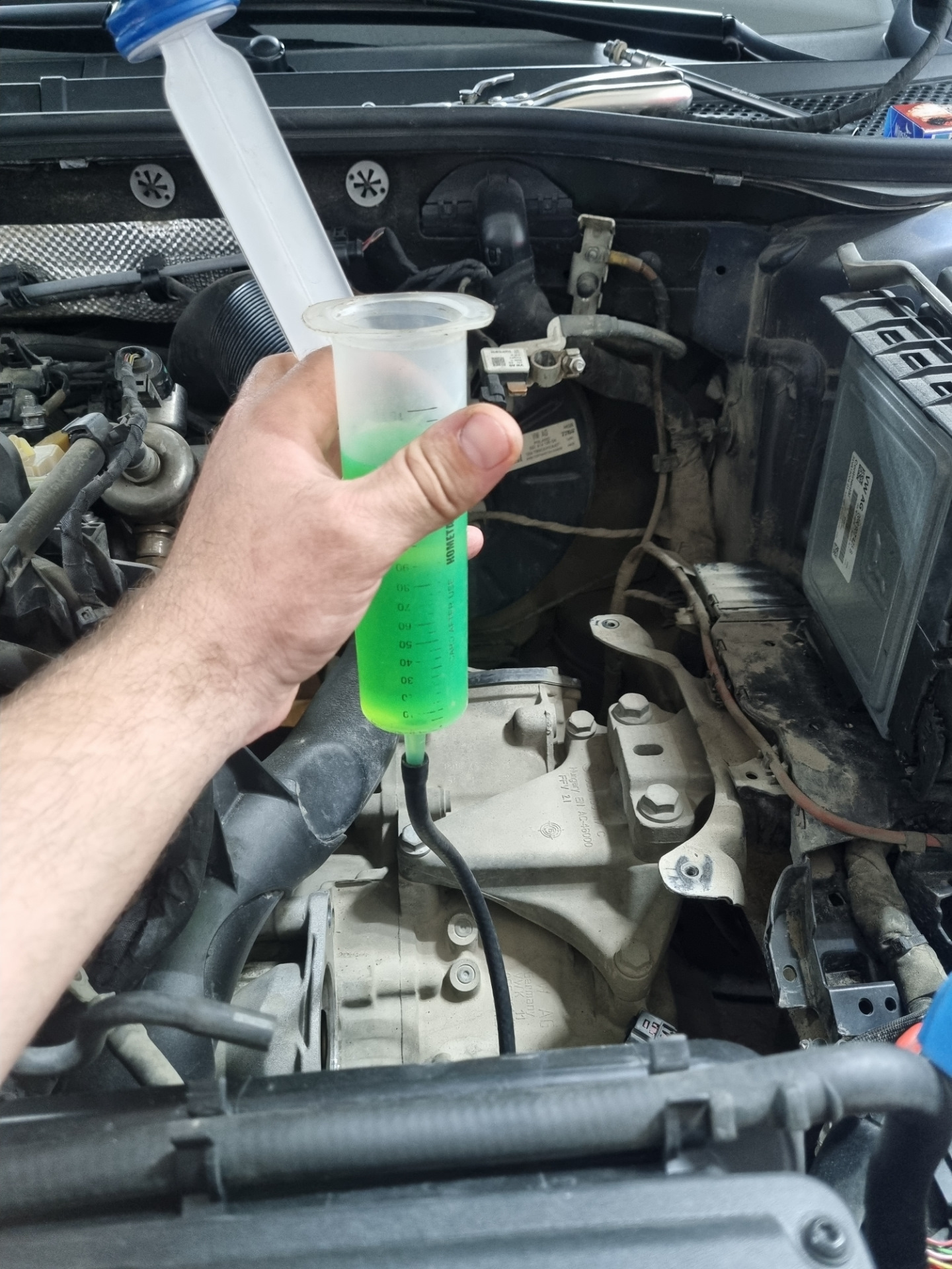 Замена масла dsg7 dq200 — Volkswagen Passat B8, 1,8 л, 2016 года ...