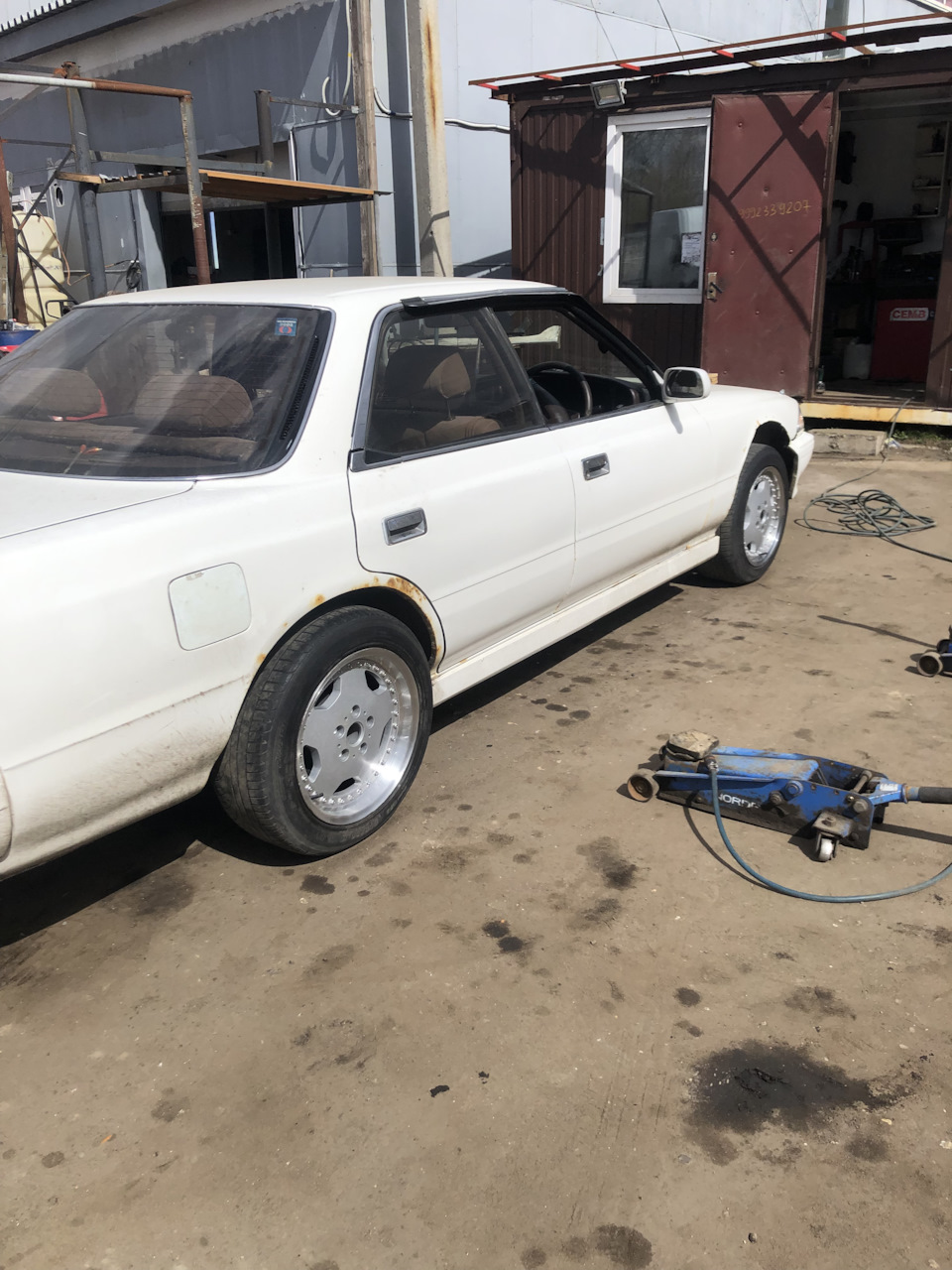 Колесики на авто — Toyota Mark II (80), 2 л, 1989 года | визит на сервис |  DRIVE2