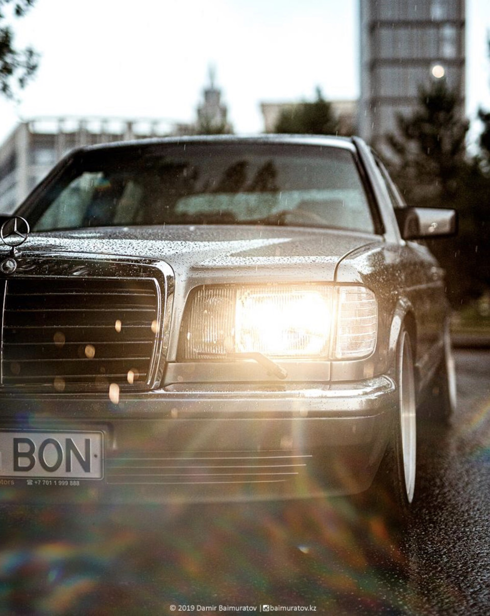 Mercedes Benz Photography — Mercedes Benz S Class W126 3 л 1990