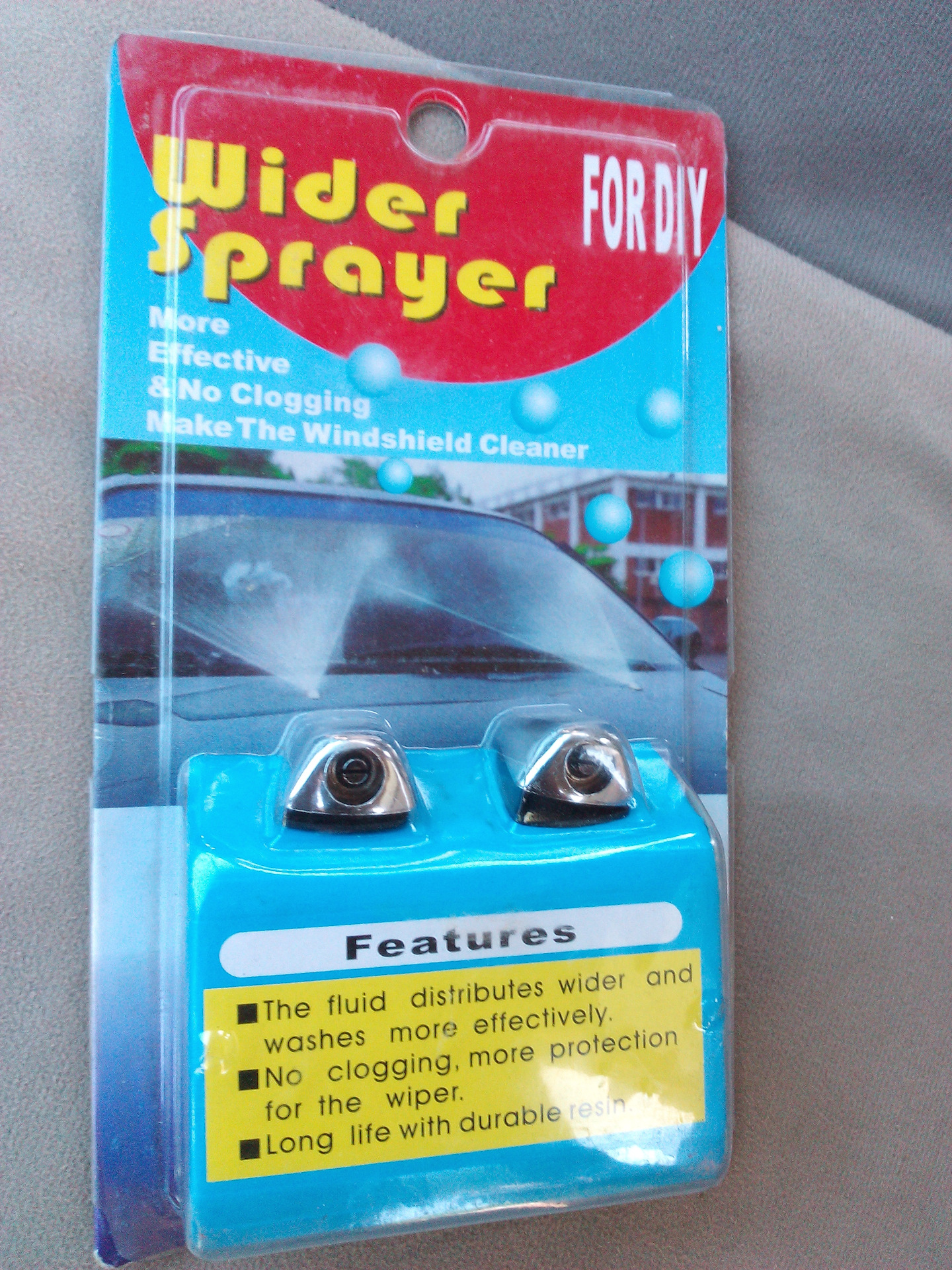 Замена форсунок омывателя лобового стекла. — Nissan Bassara, 2,4 л ...