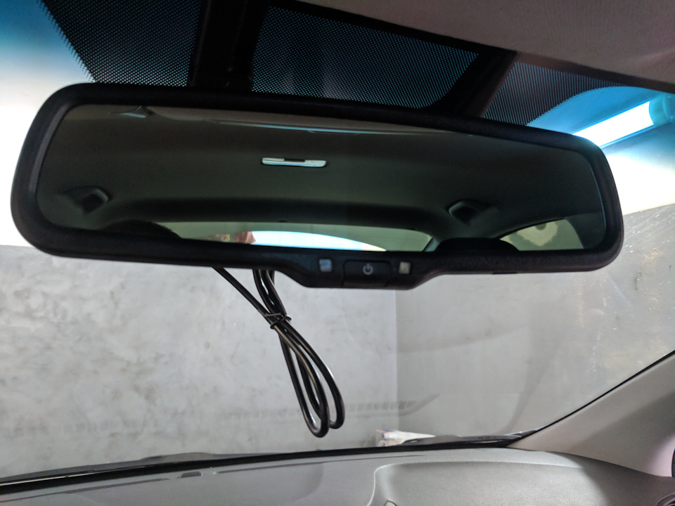 Камера заднего вида и зеркало с автозатемнением — Hyundai Elantra (5G ...