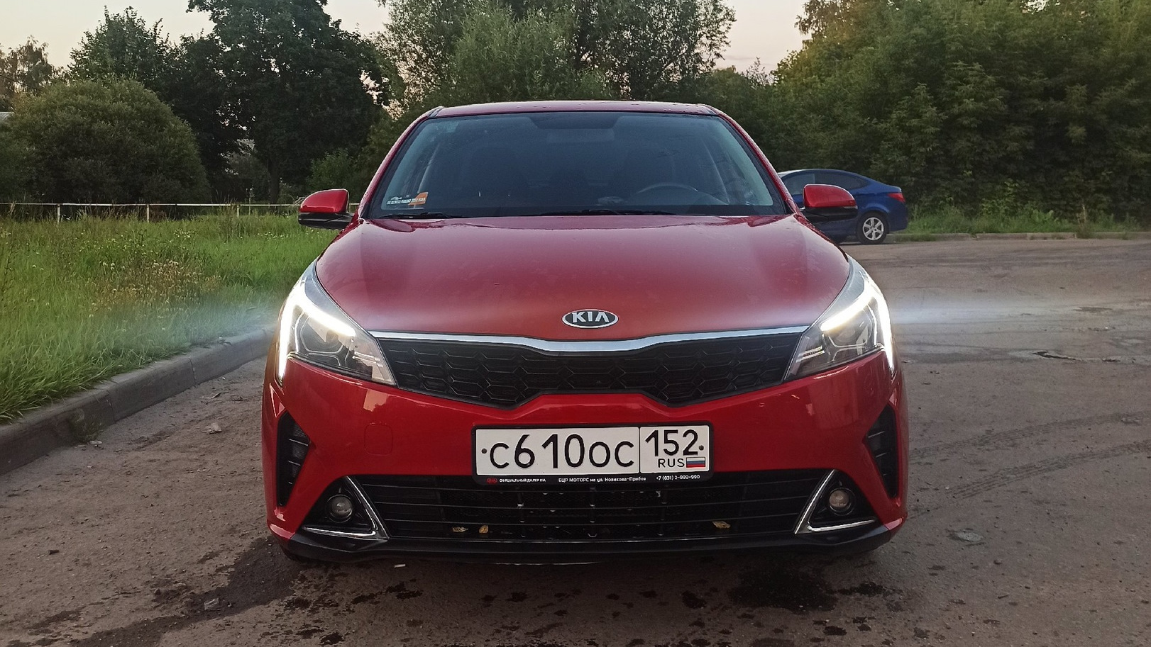 KIA Rio (4G) 1.6 бензиновый 2020 | Вишенка на DRIVE2