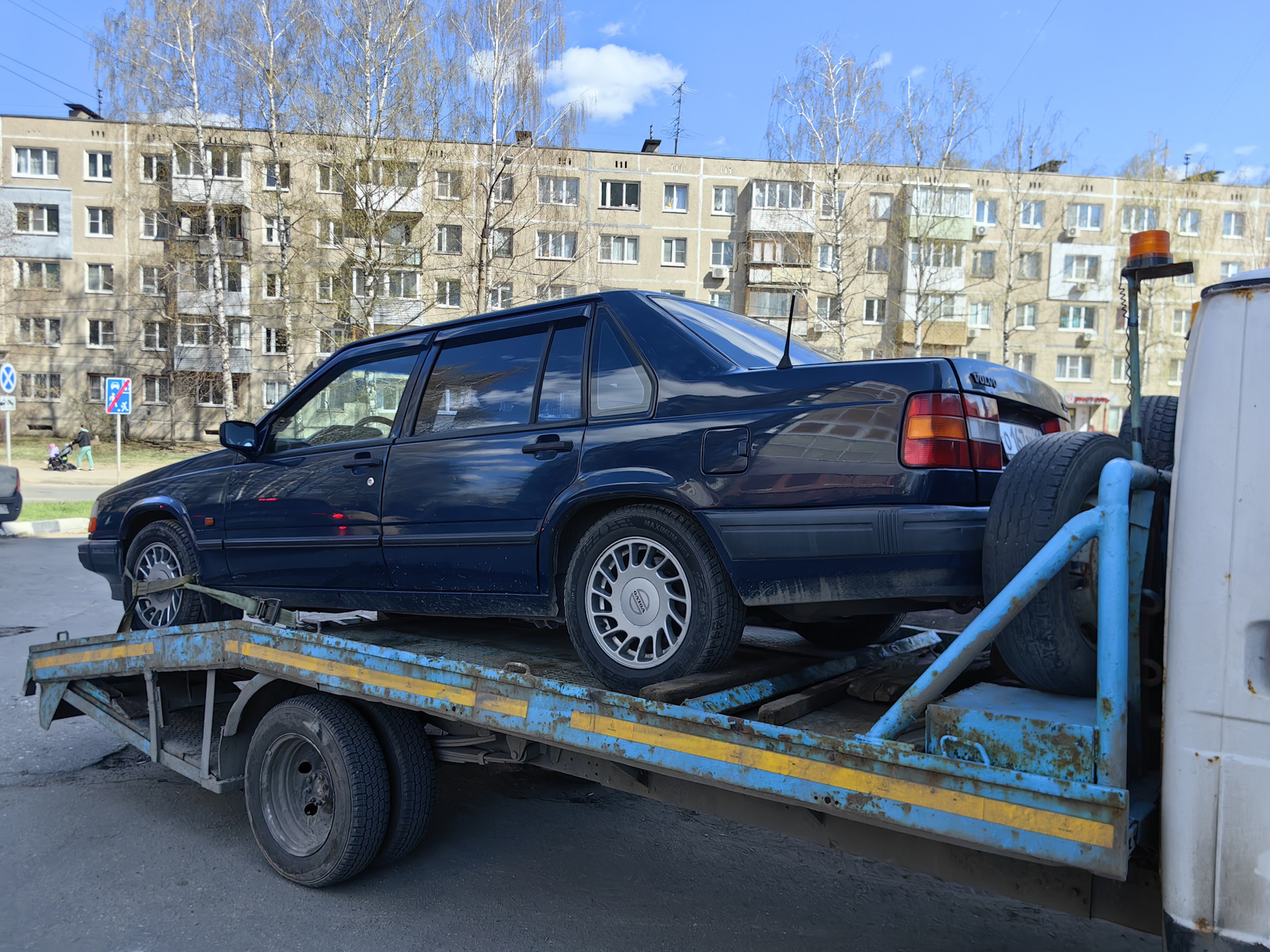 Замена АКПП после внезапной смерти. — Volvo 940, 2,3 л, 1996 года ...