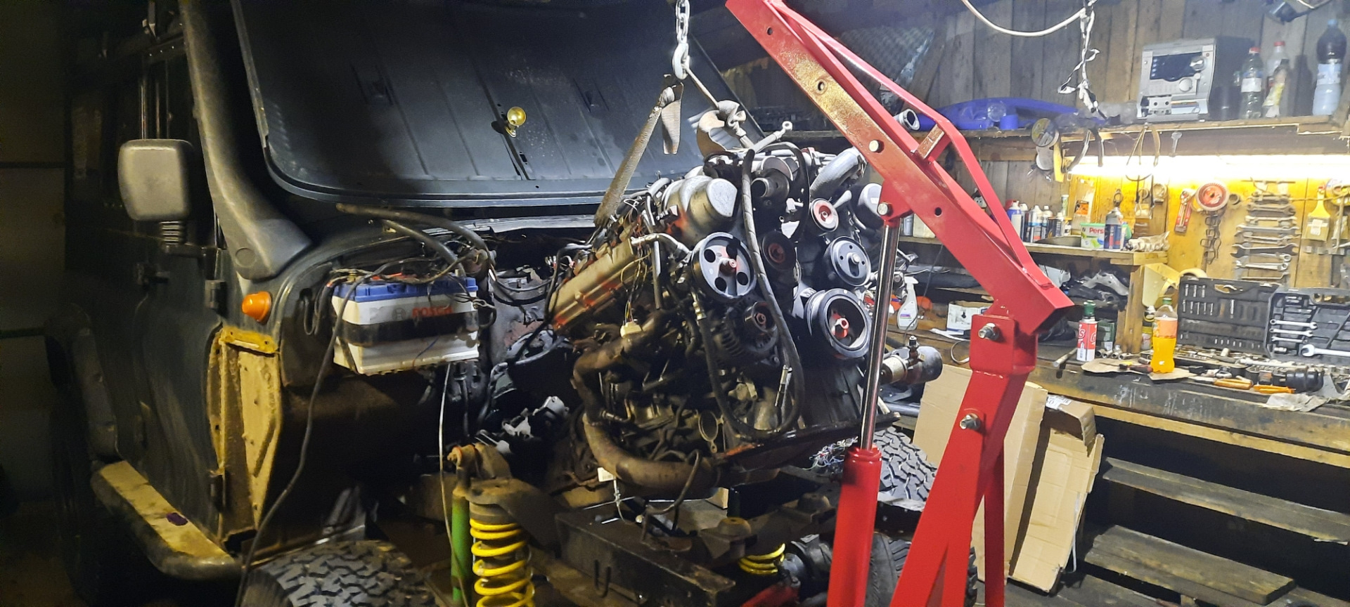 Уаз хантер ( ХАЛК) Примерка 1 uz fe работа кипит — УАЗ 315195 Hunter, 4 ...