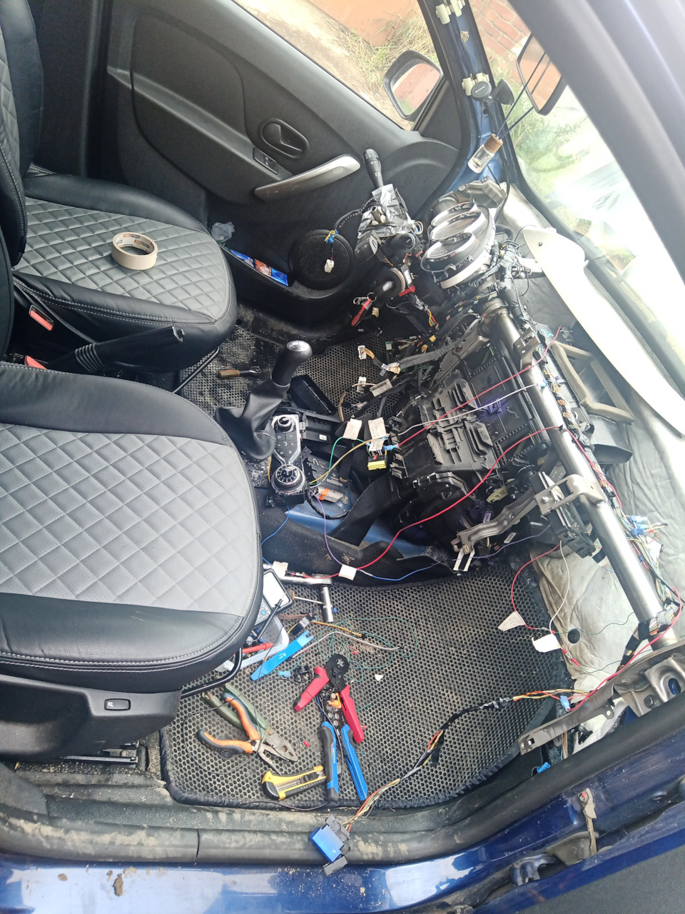 Установка климат-контроля вместо кондиционера. — DRIVE2