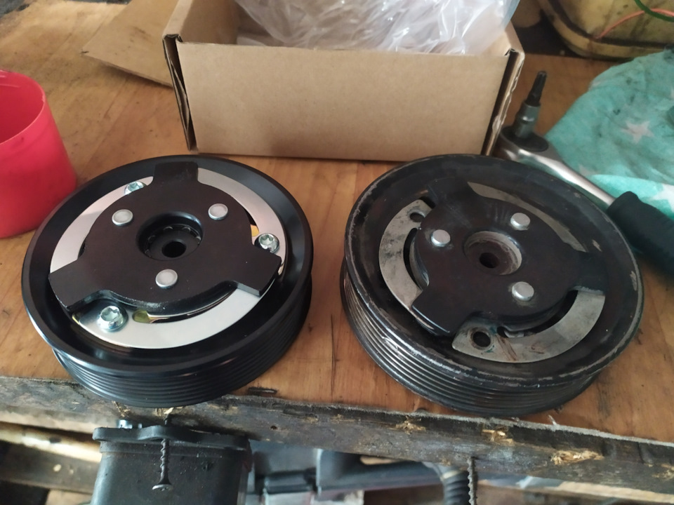 Замена картриджа в турбине Opel insignia sport tourer(а также шкив ...