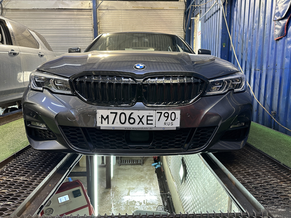 Замена масла в АКПП, раздатке и редукторах — BMW 3 series (G20), 2 л ...