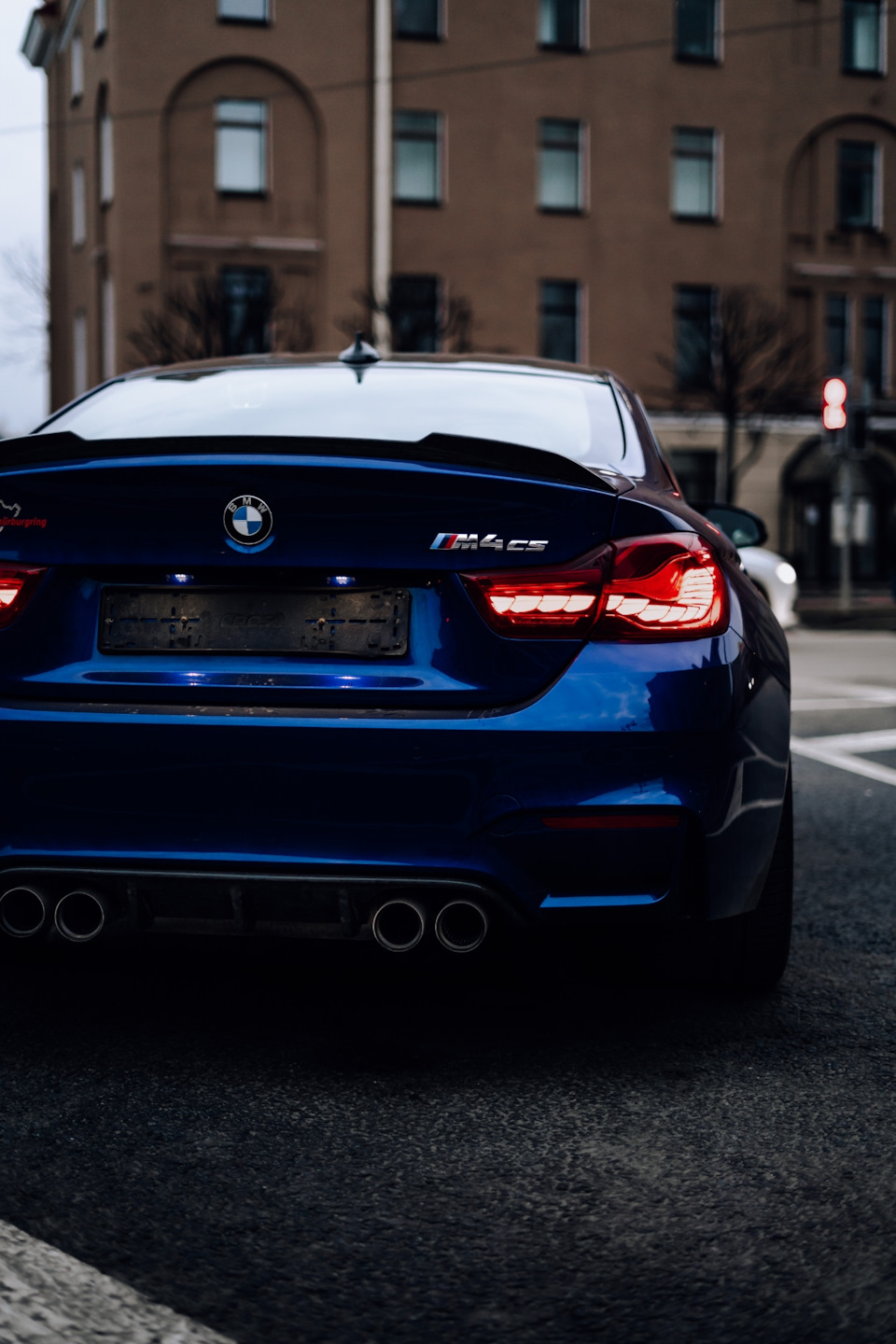 BMW m4 San Marino Blue