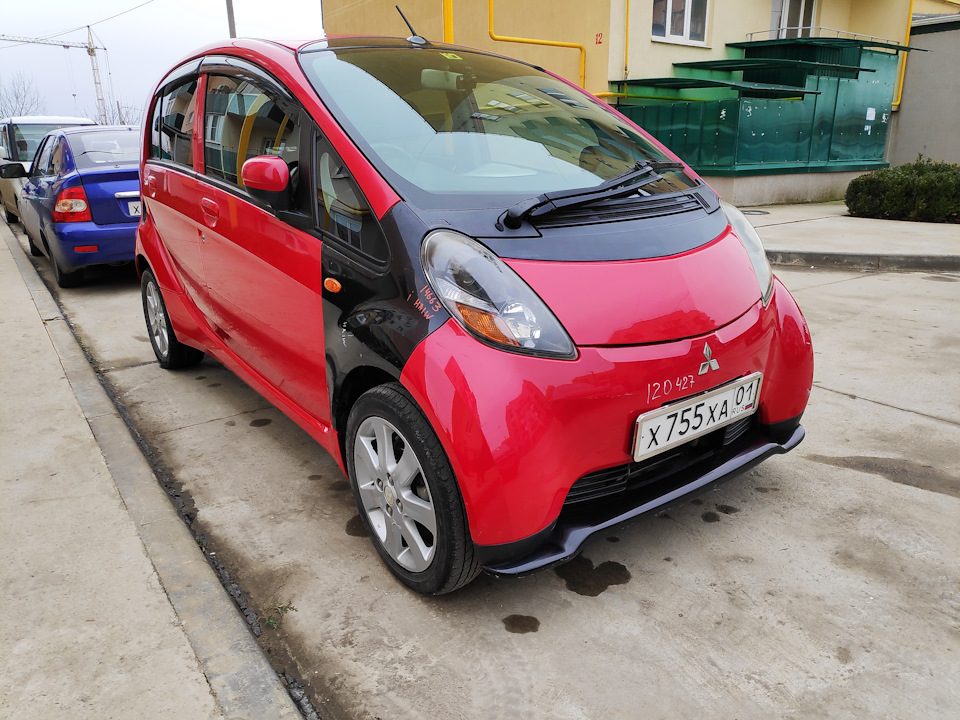 Mitsubishi i MIEV дрифт