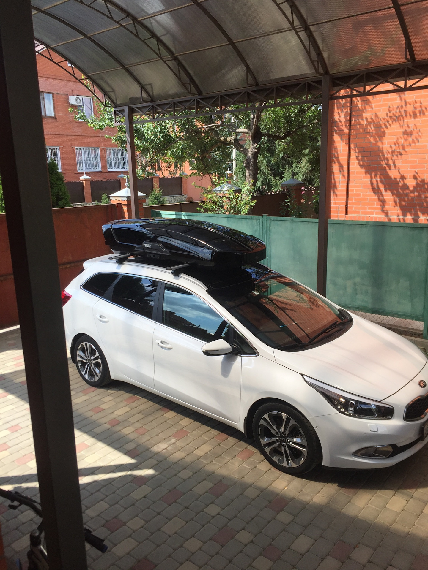 Kia Ceed SW путешествие Норвегия