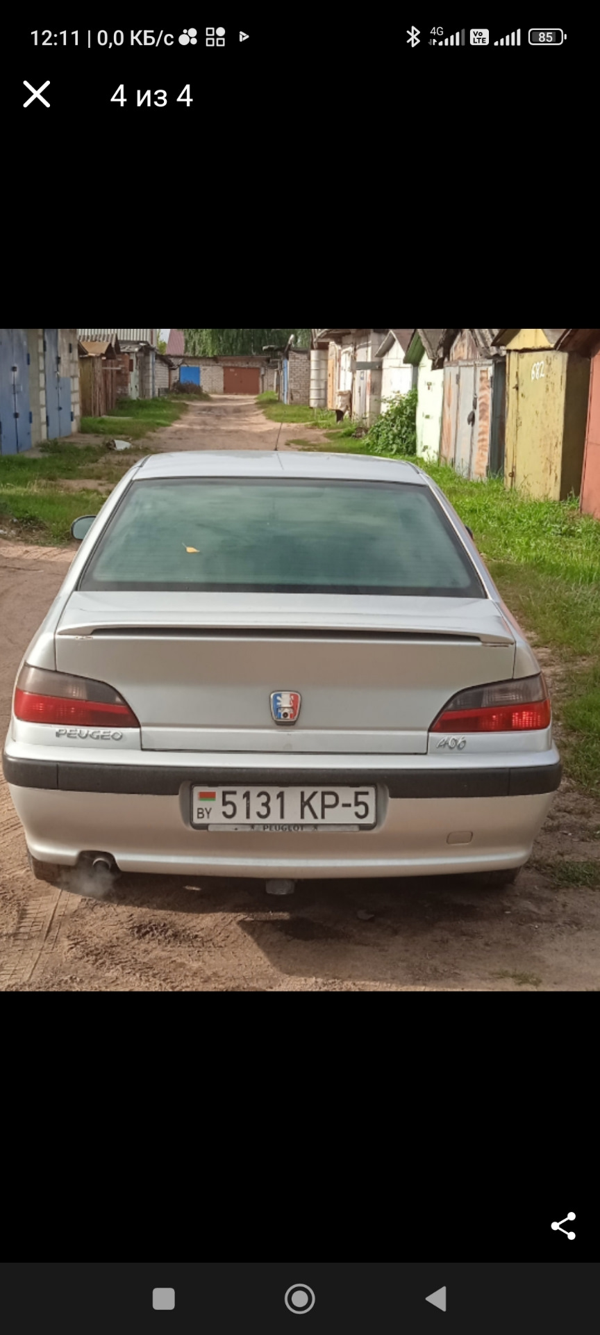 19.Задние надписи — Peugeot 406, 1,8 л, 1998 года | своими руками | DRIVE2