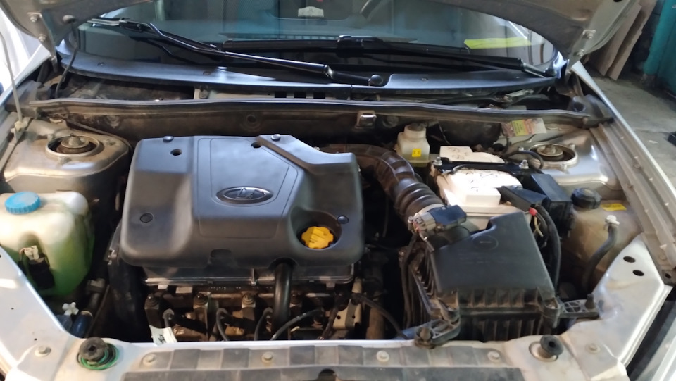 Регулировка зазора клапанов. И проверка ГРМ — Lada Гранта, 1,6 л, 2018 ...