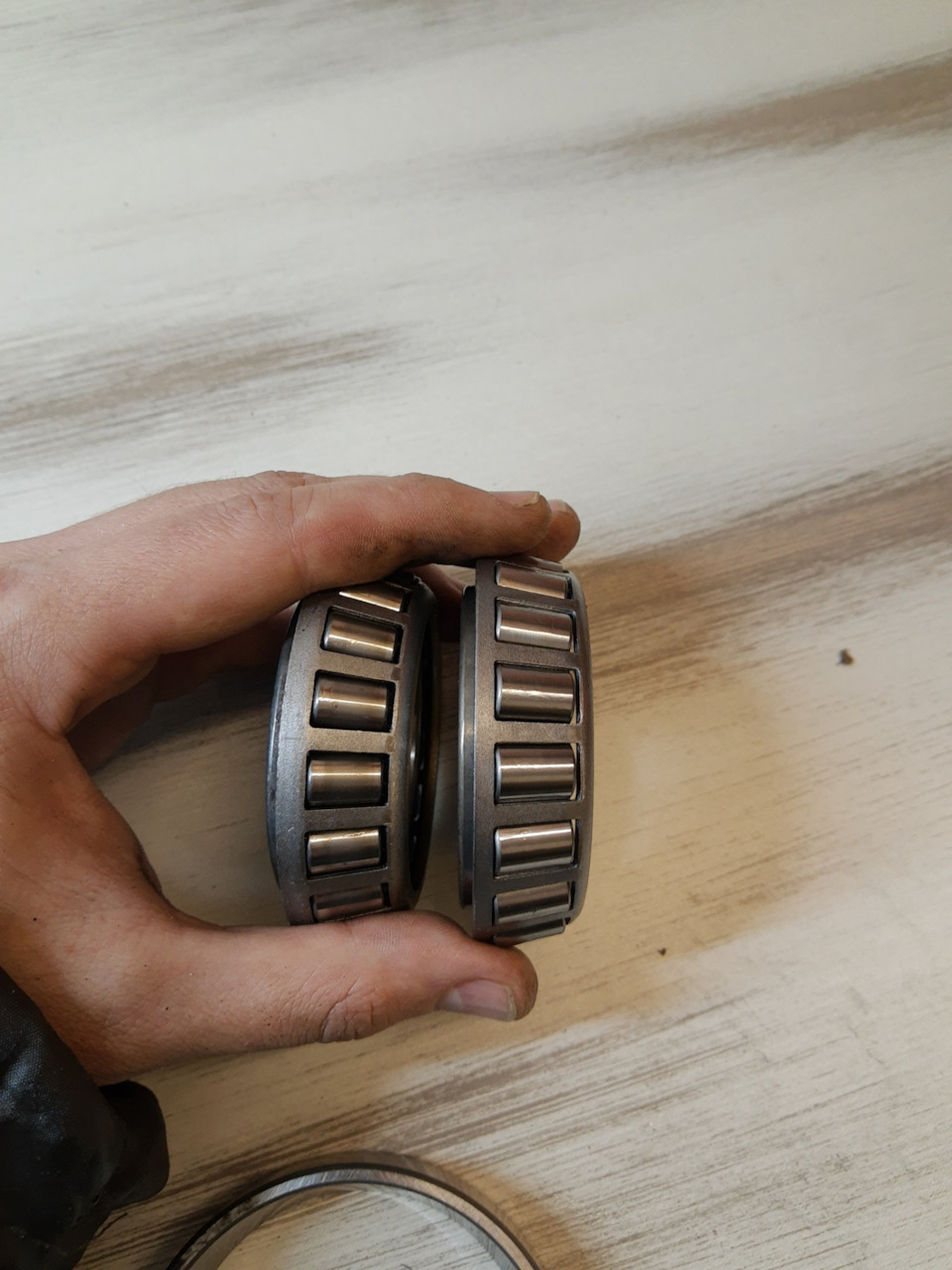 Замена подшипников переднего дифференциала. — Subaru Outback (BP), 2 л ...