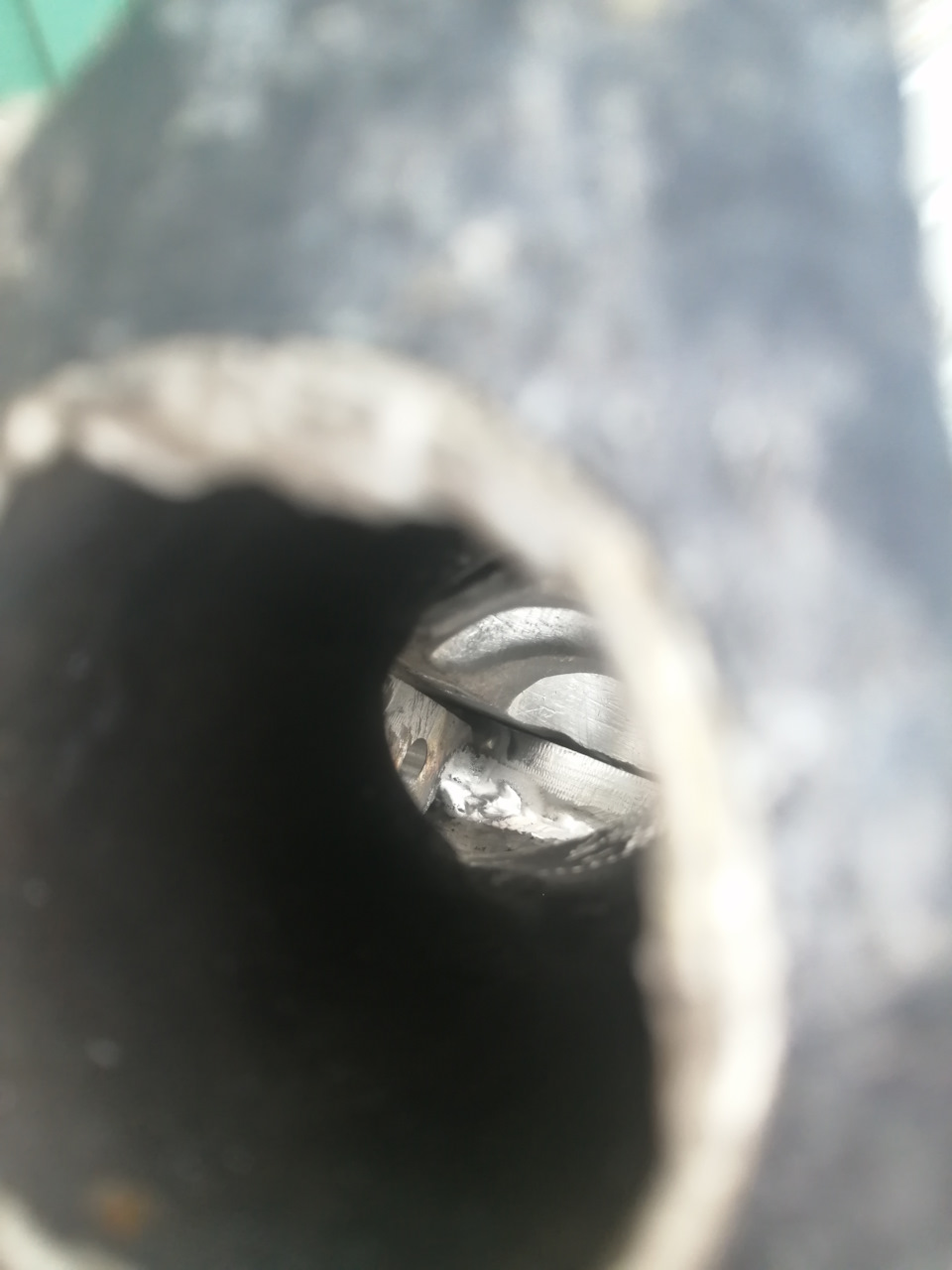 Вид на перемычку между цилиндрами — ИЖ Москвич 412