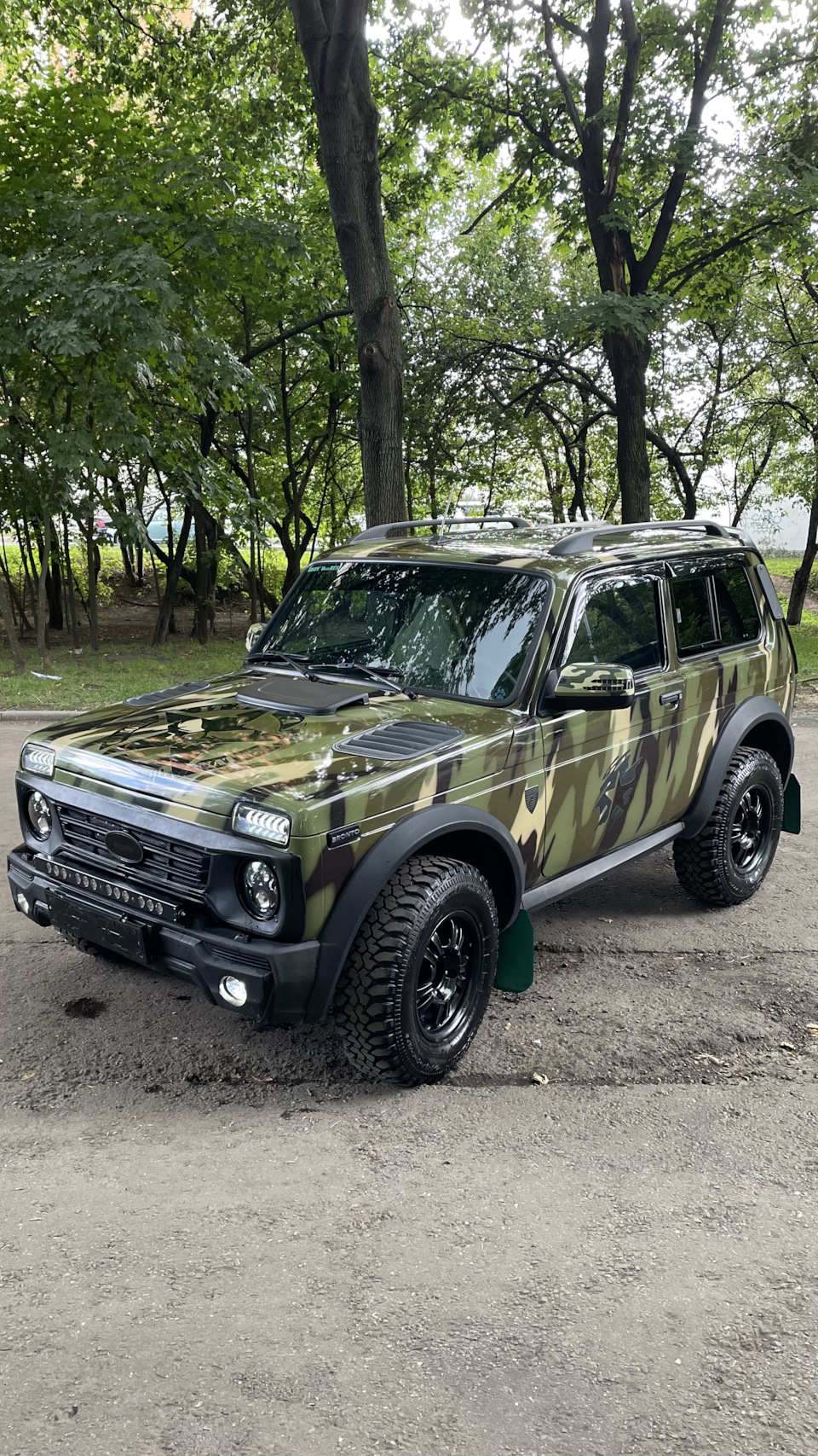 Уехал BRONTOsauRUS — Lada 4x4 3D, 0,5 л, 2018 года | продажа машины | DRIVE2