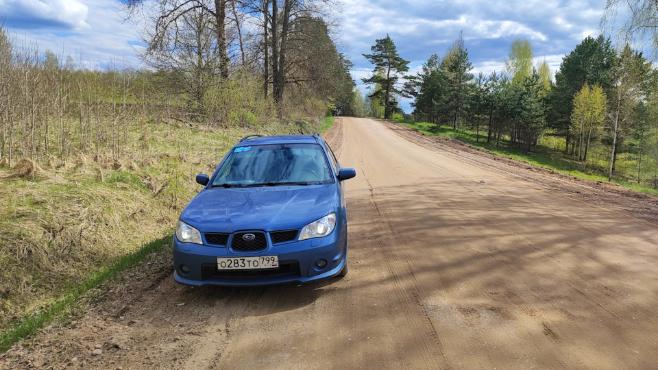 закончили — Subaru Impreza WRX STI (GD)