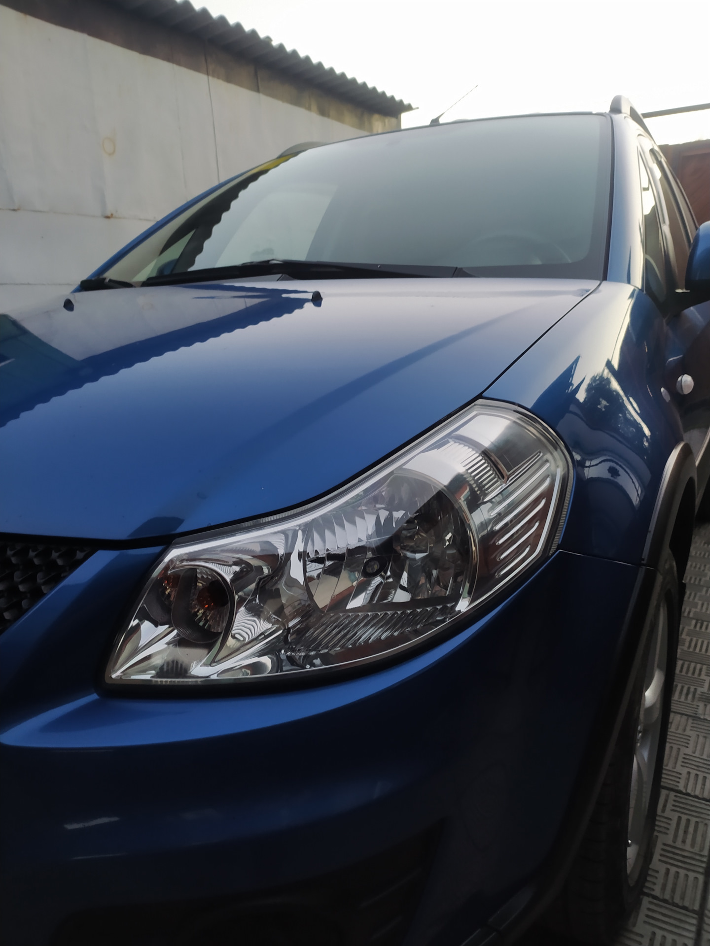 полировка фар — Suzuki SX4 (1G), 1,6 л, 2010 года | своими руками | DRIVE2