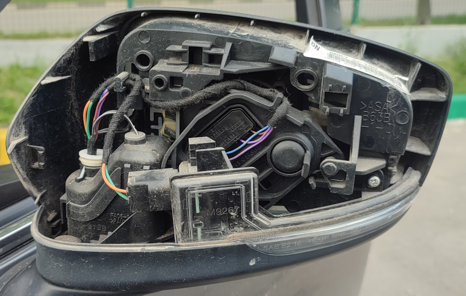 Внутренности зеркала — Mazda 6 (3G) GJ