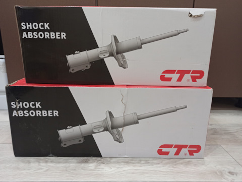 GY0274G Амортизатор подвески передний левый CTR | Запчасти на DRIVE2