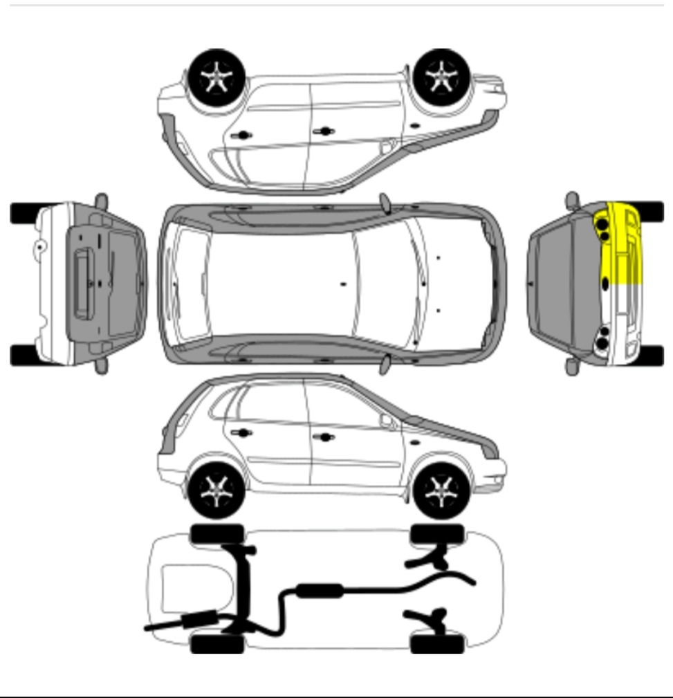 Притерли бампер, новые гос.номера — Chevrolet Lumina (GMT230), 3,1 л ...