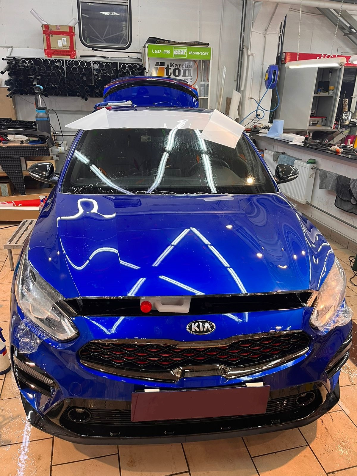 Авто закатала