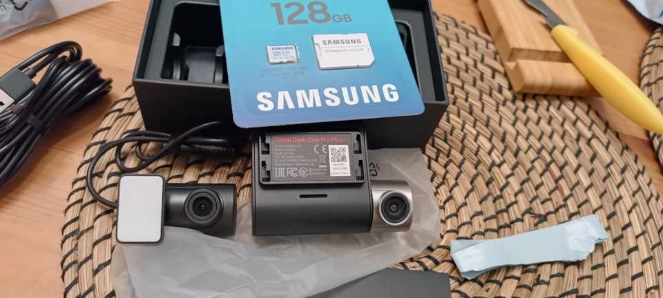 Регистратор 70mai Dash Cam Pro Plus+ A500S-1 и замена фильтров — Toyota ...