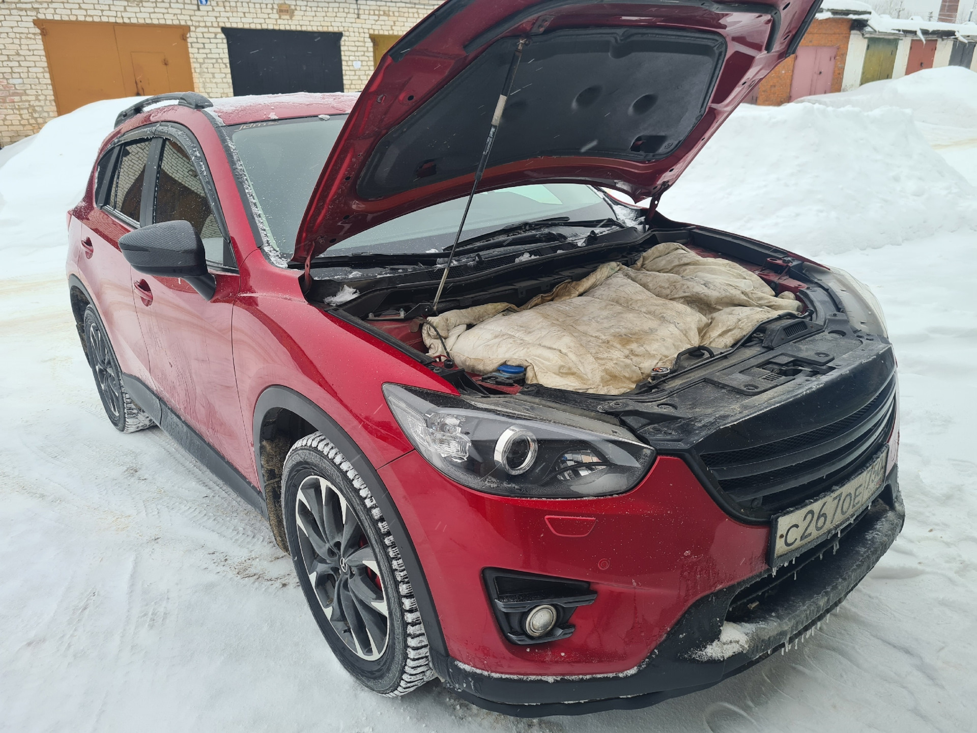 Забытое Авто Одеяло вернулось под капот — Mazda CX-5 (1G), 2,5 л, 2016 года  | аксессуары | DRIVE2