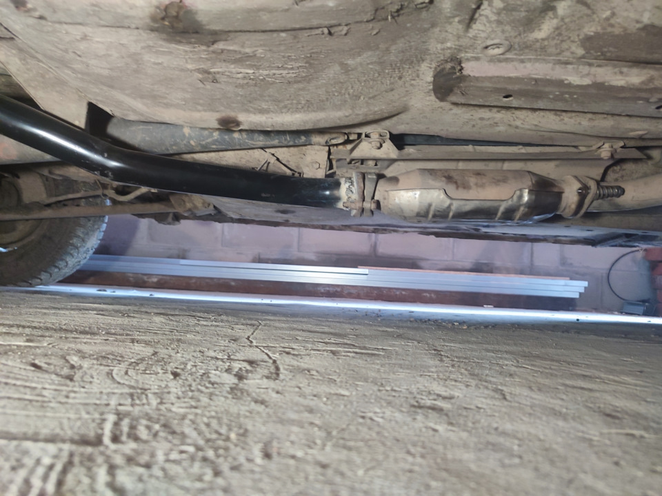 Установка выхлопной системы. Часть 2 ФИНАЛ — Lada 210740, 1,6 л, 2007 ...