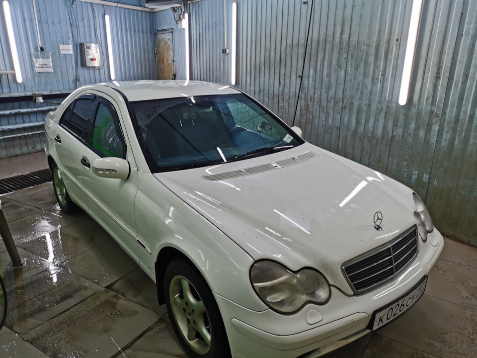 Автомойка Мой Сам. Химки ул. Рабочая 3 — Mercedes-Benz C-class (W203 ...