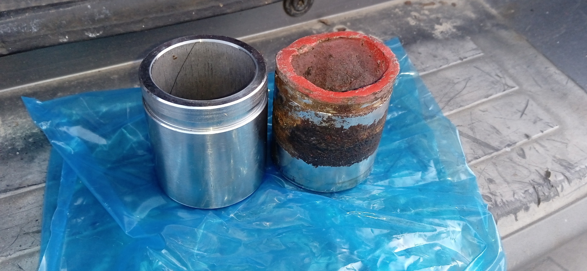 Востановление суппортов — Hyundai Terracan, 2,5 л, 2001 года | своими ...