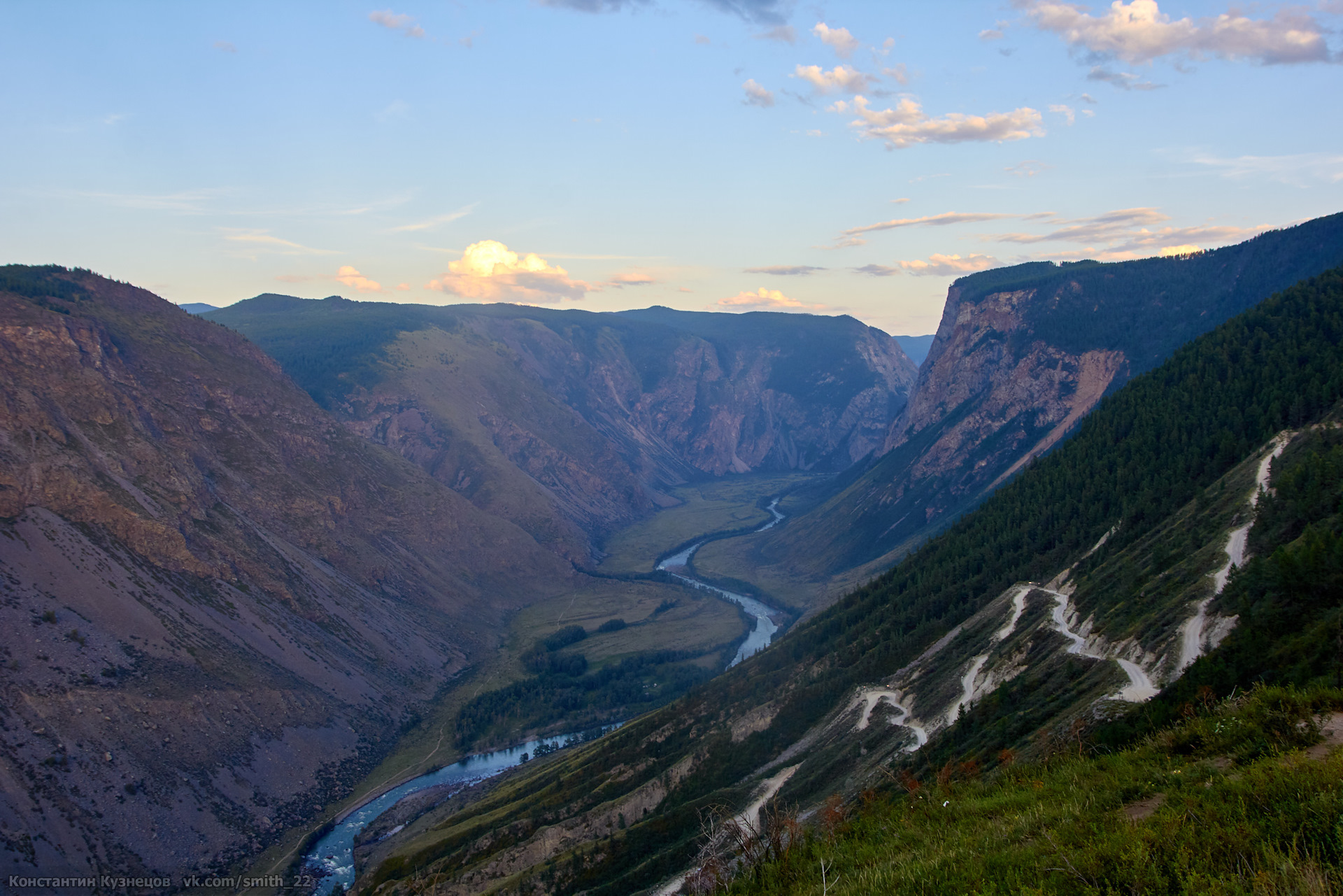 Чулышманская Долина водопад Куркуре