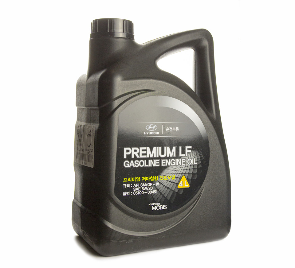Hyundai Premium LF Gasoline 5W-20, пробная заливка и плановое ТО ...