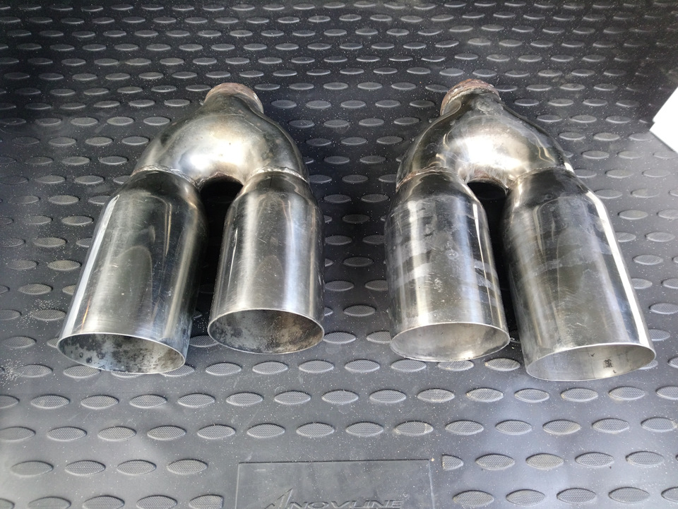 Продам насадки глушителя (продано в Тверь) — KIA Sportage (3G), 2 л ...