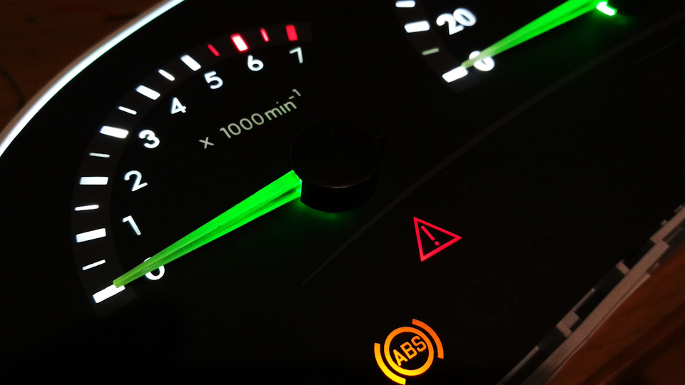 1. Пересвет приборной панели Лада Калина (Автоприбор). — Lada Калина ...