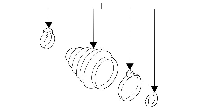 7E0498203C Пыльник наружного шруса VAG | Запчасти на DRIVE2