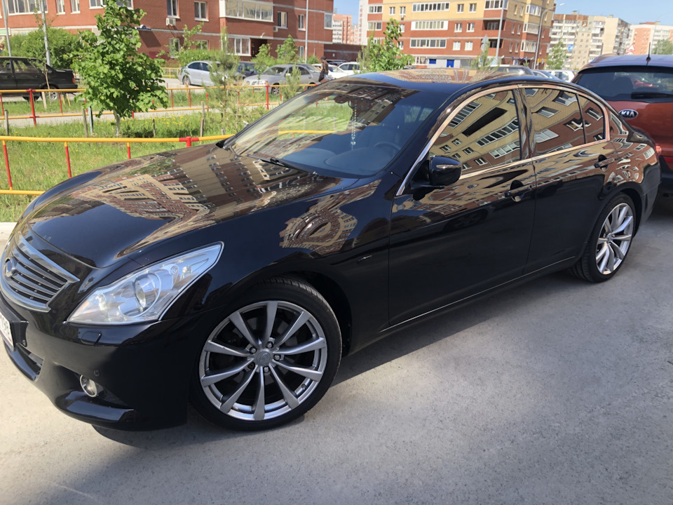 Снова на лето — Infiniti G25, 2,5 л, 2011 года | шины | DRIVE2