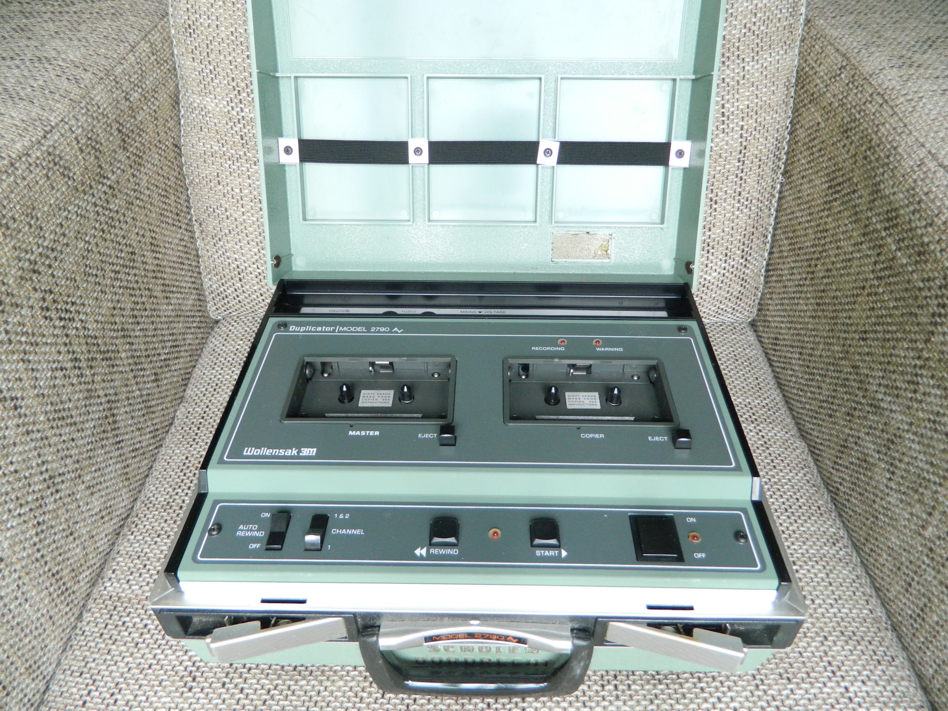 1977 Wollensak 3M 2790AV Hi-Speed Portable Cassette Duplicator — Сообщество  «Клуб Почитателей Кассетных Магнитофонов» на DRIVE2