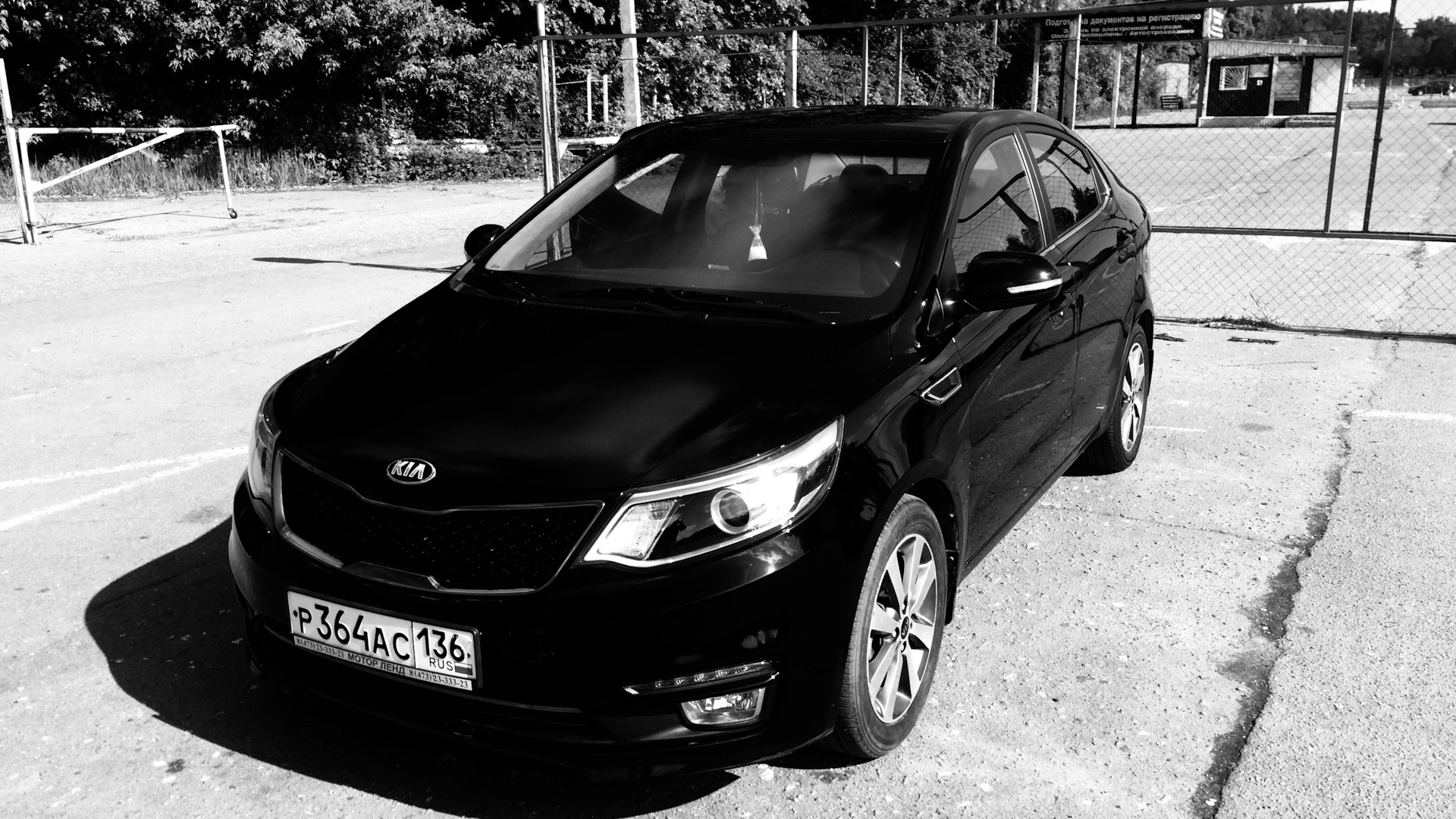 KIA Rio (3G) 1.6 бензиновый 2016 | Black Phantom 2 на DRIVE2