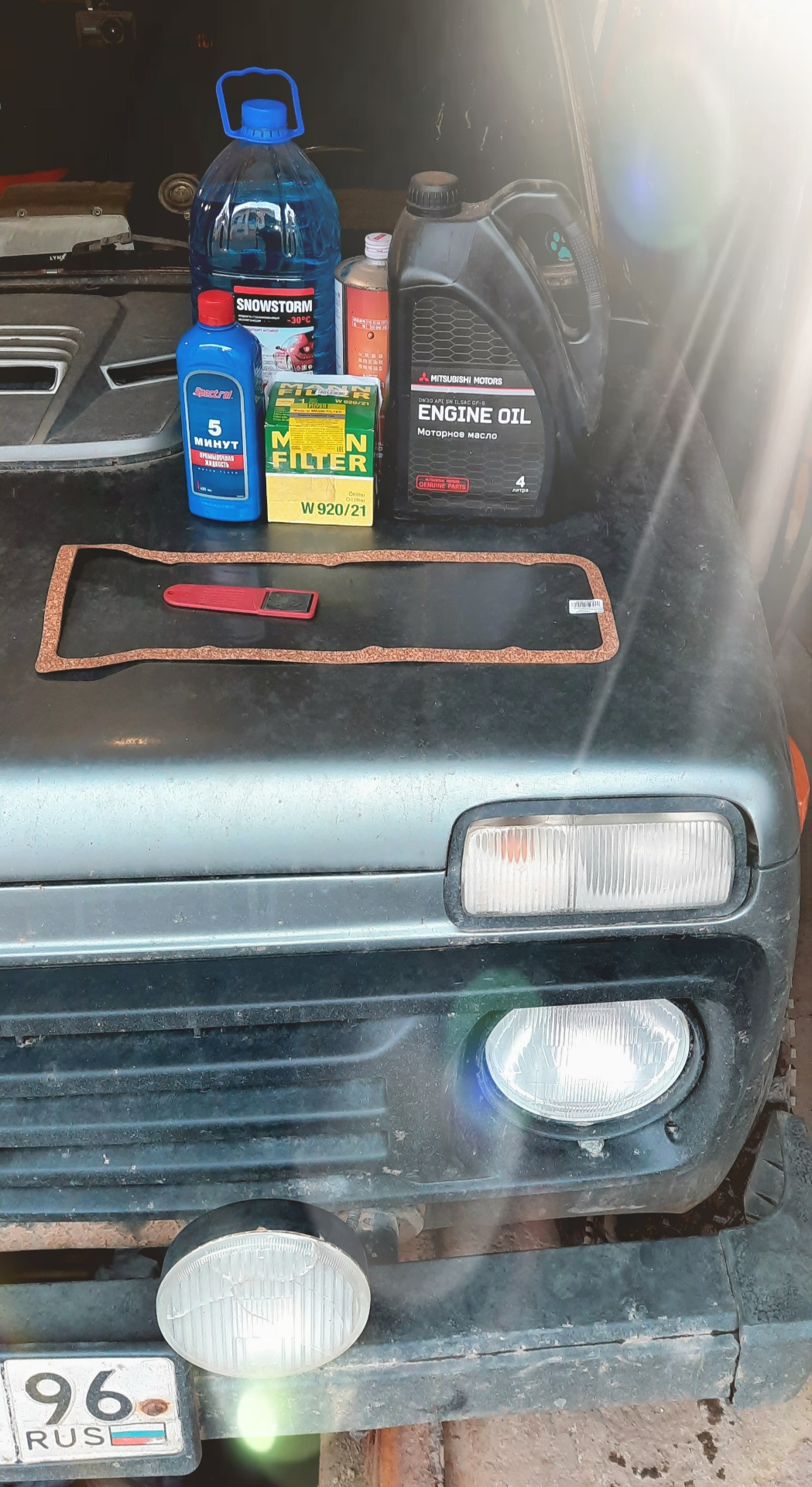 Расходники на зиму)) — Lada 4x4 5D, 2 л, 2006 года | расходники | DRIVE2