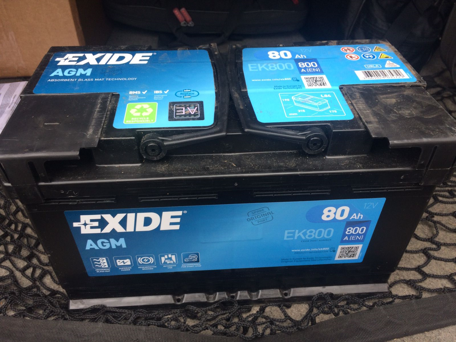 Exide ek800