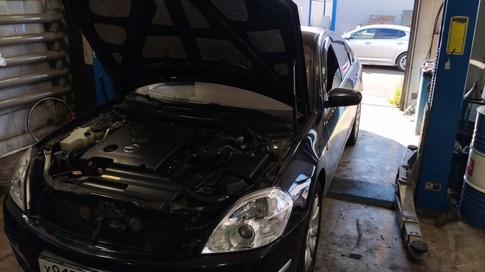 Борьба с АКПП+ покупка крыла+ смерть блока SRS — Nissan Teana (J31), 2 ...