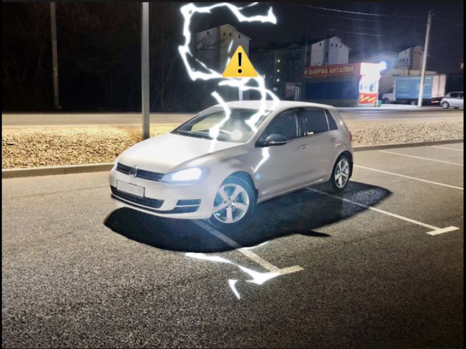 Photo from the logbook Volkswagen Golf Mk7